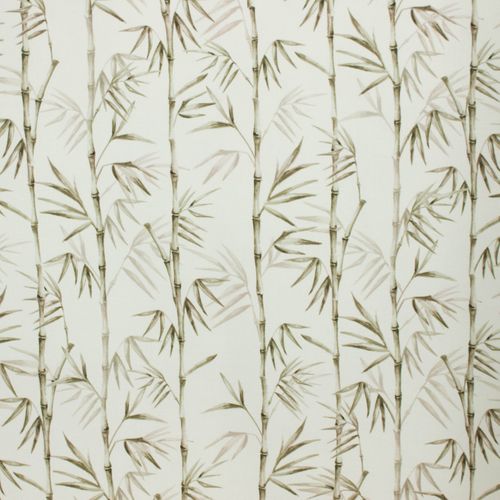 Witte canvas met bamboo